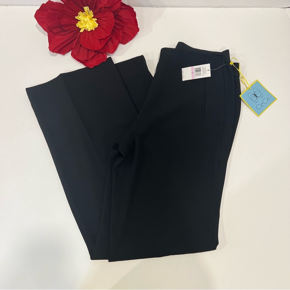 CeCe Black Essentials Pants Size 6 - New With Tag - Reemoly